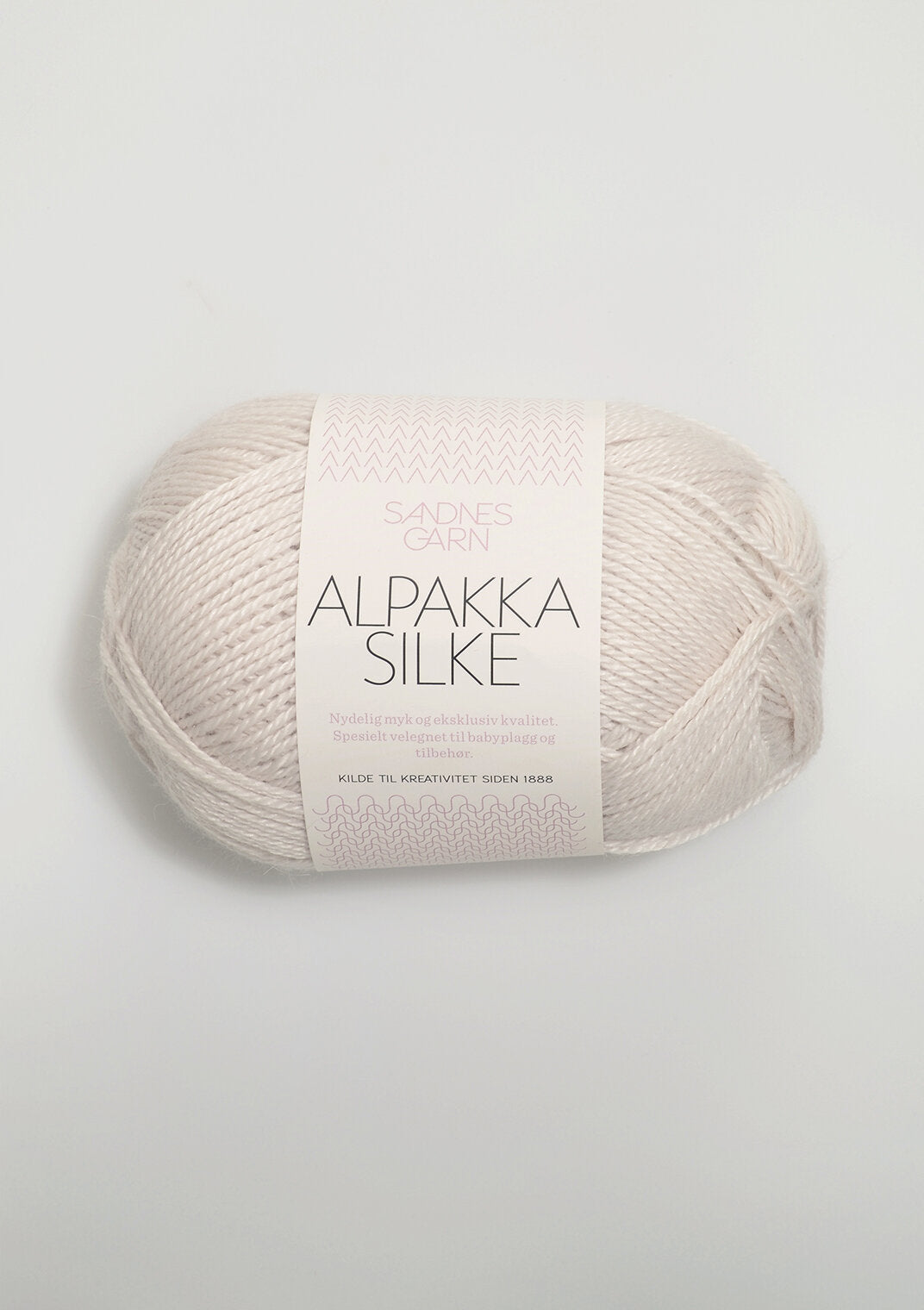 sandnes garn alpakka silke yarn 50g kitt 1015