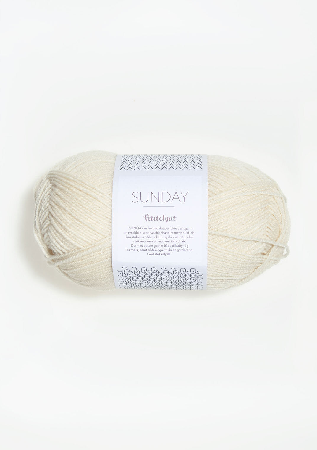 sandnes garn sunday by petiteknit yarn 50g whipped cream #1012