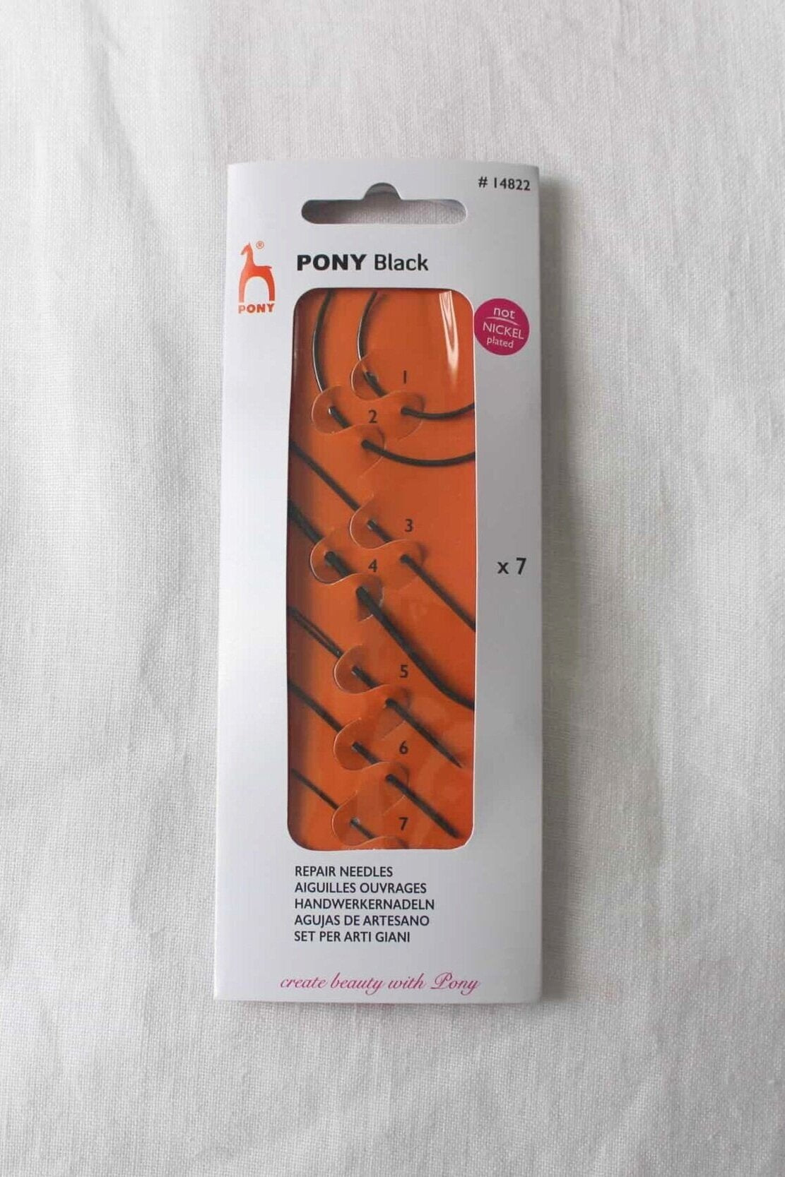 pony black repair knitting needle set 1