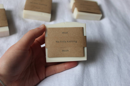 no frills knitting wool wash soap 100g bar 1