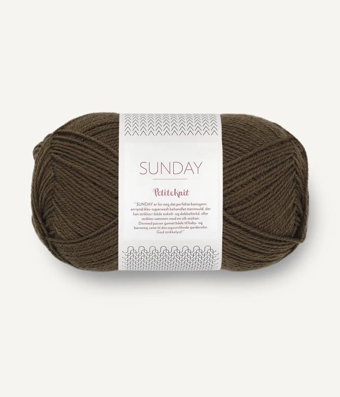 sandnes garn sunday by petiteknit yarn 50g into the woods #9882