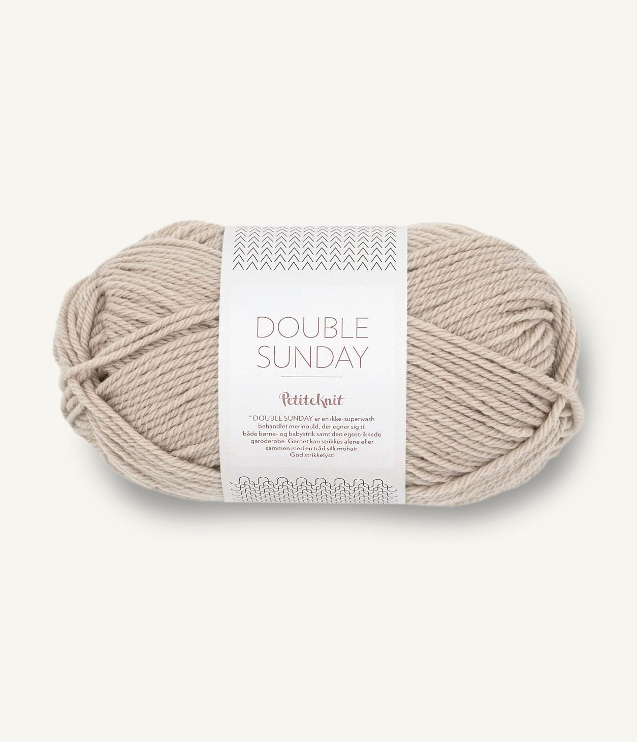 sandnes garn double Sunday by petiteknit yarn cardamom #3821