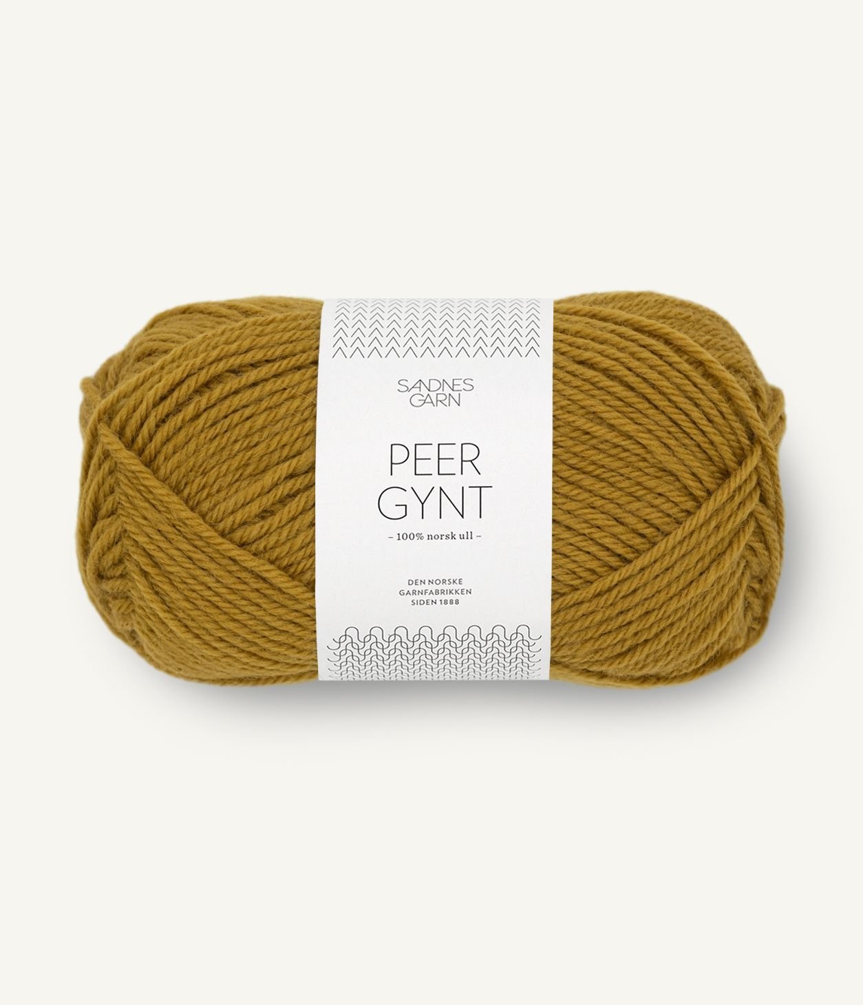 sandnes garn peer gynt yarn ochre #2035